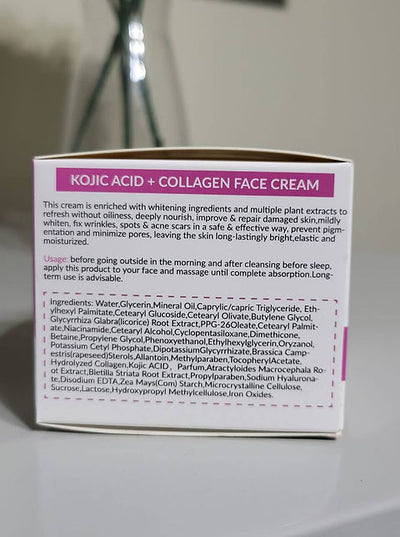 Kojic Acid + Collagen Face Cream