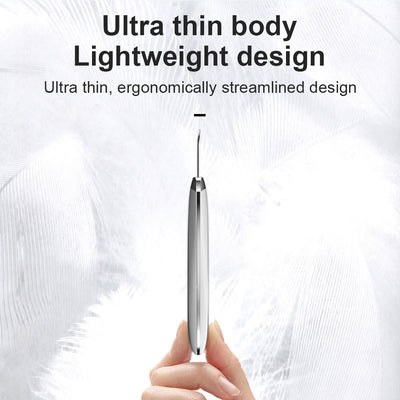 Electric Ultrasonic Skin Scrubber Face Spatula Home Ultrasonic Skin Scrubber Facial Cleaner Handheld Mini Derma Galvanica Tightening Face Scrubber Machine Skin Scrubber USB Ultrasonic