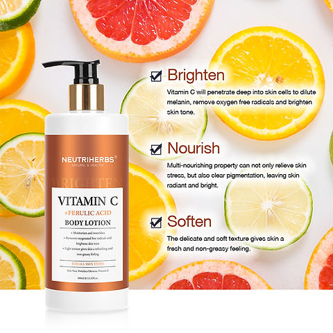 Neutriherbs Vitamin C + Ferulic Acid Body Lotion